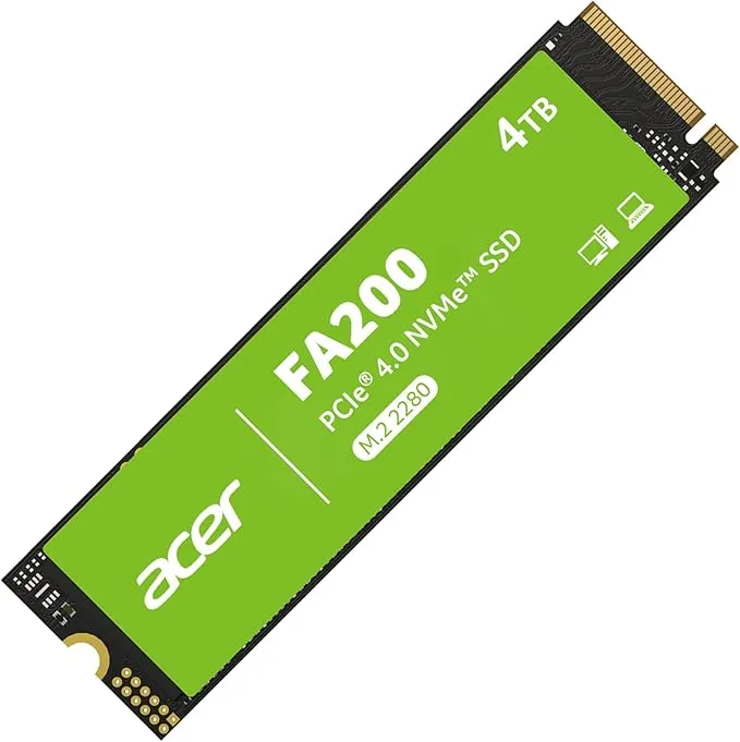 Acer 4TB NvMe 2280 SSD